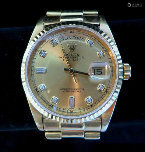 Rolex 18k  