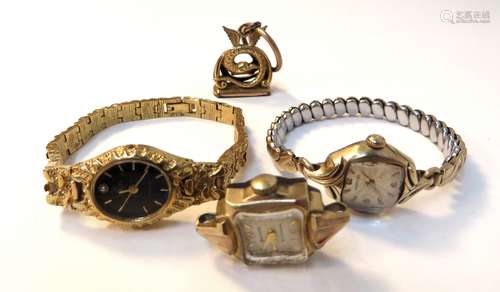 Three Watches & A Charm