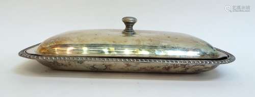 Sterling Asparagus Tray With Lid