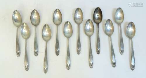 Twelve Silver Tea Spoons