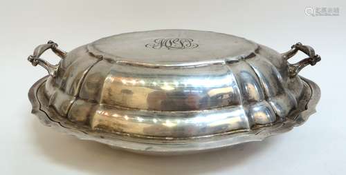 Gorham Chippendale Style Vegetable Dish With Lid