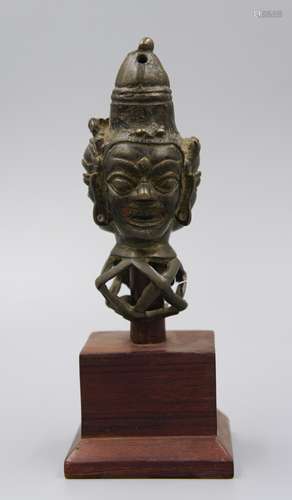 SONG DYNASTY BRONZE HEAD OF VAJRA