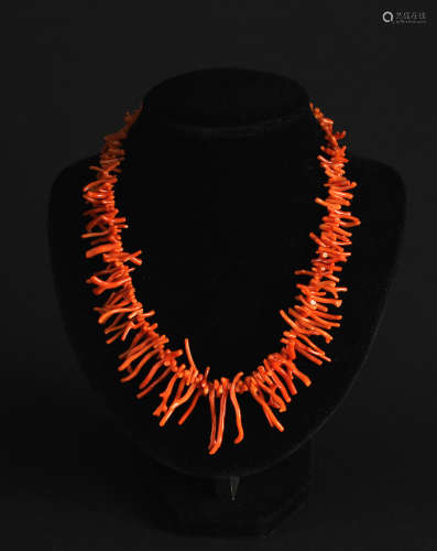 Coral Branches Necklace