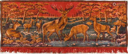 Antique Tapestry By Hand