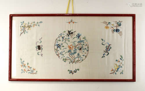 Embroidered By Hand Decorative Late of the Qing Dynasty