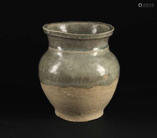 Green Glaze Jar Liao Jin Dynasty Period