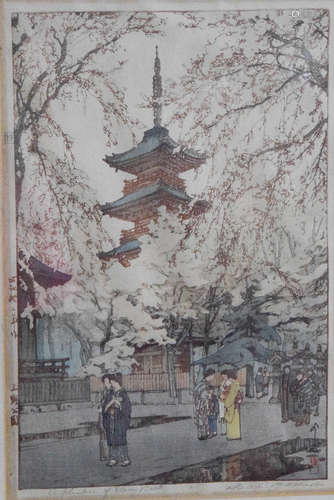 Japanese Woodblock Print - Hiroshi Yoshida