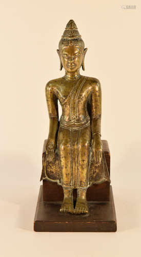 Southeast Asia Bronze Seated Bronze