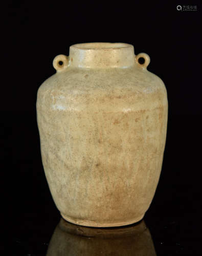 Chinese Celadon Small Jar - Yuan