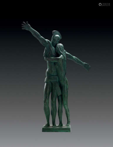 潘更迪 2012年作 生命系列•春 铜 雕塑