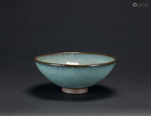 Song/ Yuan-A Chinese Junyao Purple-Splash Bowl