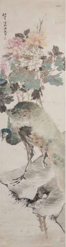 Ren Bonian (1840-1896) Chinese Painting -Flower And Bird