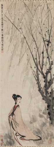 Fu Boashi (1904-1965) Chinese Painting -Beauty