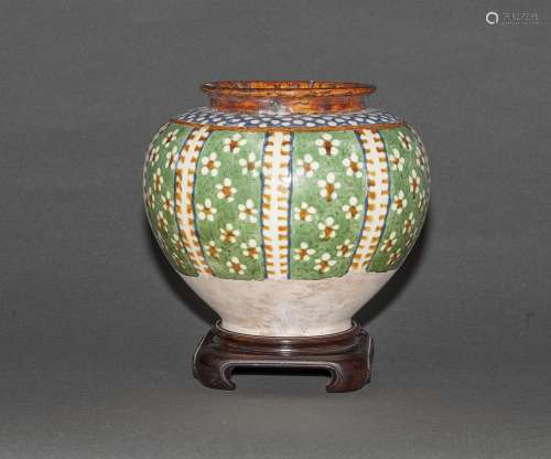 Tang Dynasty-A Chinese Tang Sancai Jar
