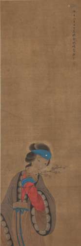 Jing Cheng (1878-1926) Chinese Painting - Beauty