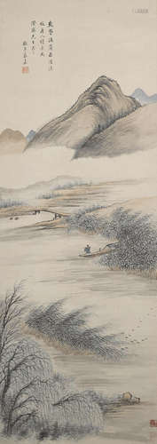 Attributed to Cai Jia (1686-after 1756) Landscape