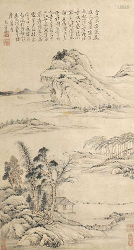 Li Jian (1747-1799) Landscape, 1794