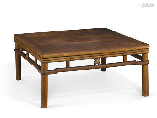 A huanghuali low center table 17th/18th century