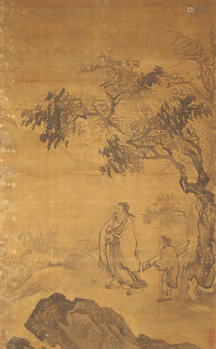 After Ma Yuan Landscape with Figures