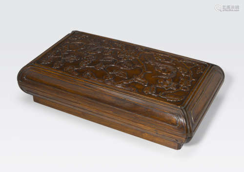 A fine huanghuali box and cover 18th/19th century