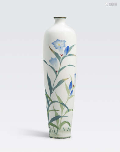 A musen cloisonne vase Meiji/Taisho era