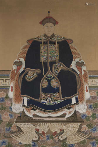 Anonymous (late Qing dynasty) A Portrait of an Official