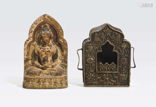 Two Himalayan decorative objects