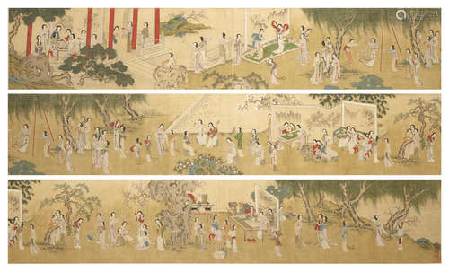 After Qiu Ying (Early 20th century) One Hundred Beauties