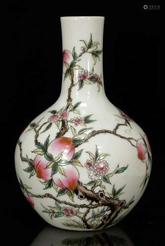 Chinese Famille Rose Porcelain Vase