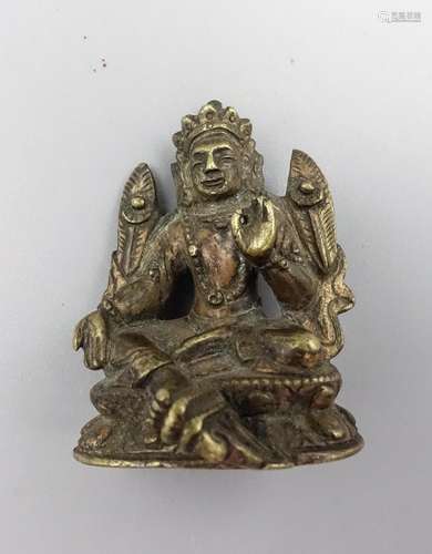 Chinese Bronze Figure Of Tara