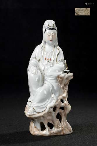 Chinese Porcelain Figure Of Guanyin