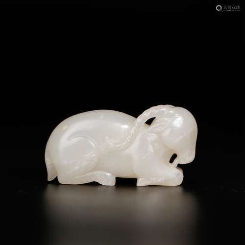 CHINESE WHITE JADE SHEEP