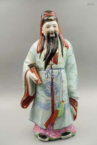 Chinese Famille Rose Figure