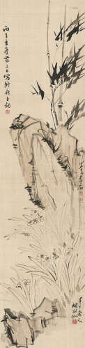 吴光宇 （1908-1970） 太白醉酒 设色纸本 立轴