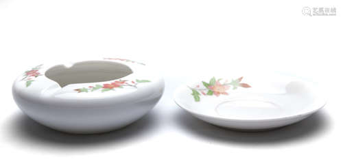 A Set of Two Chinese Porcelain Washers