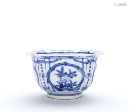 A Chinese Blue and White Porcelain Bowl