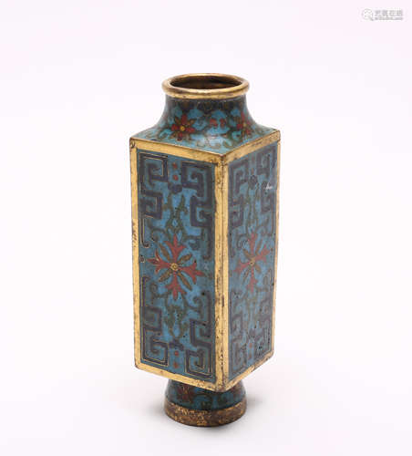 A Chinese Cloisonne Vase