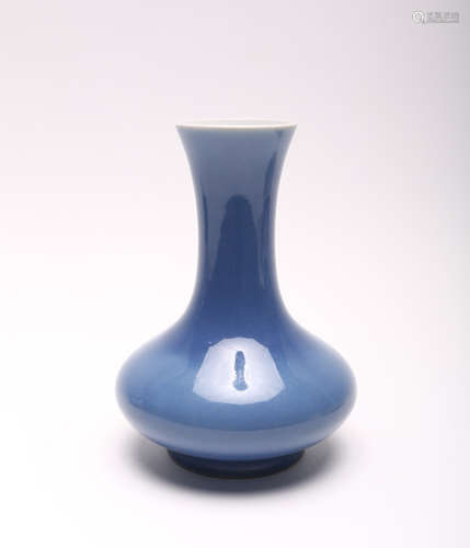 A Blue Glazed Vase