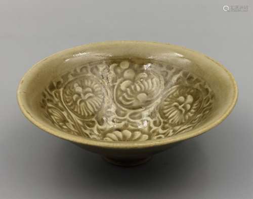 CHINESE YAOZHOU WARE GLAZED BOWL