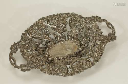 Sterling Silver Fruit Plate