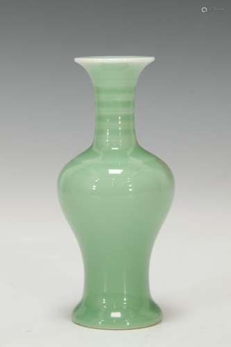 Chinese Celadon Guanyin Vase