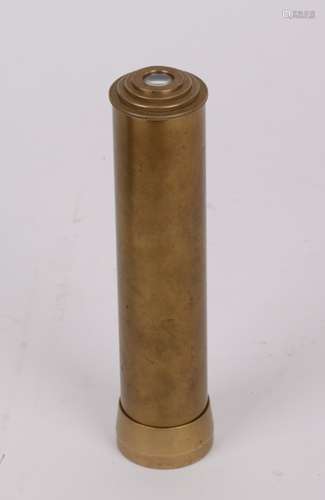 Antique European Copper Telescope