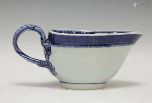 Chinese Kang Xi Period Export Blue/White Creamer