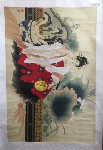 Chinese Ink/Color Scroll Painting