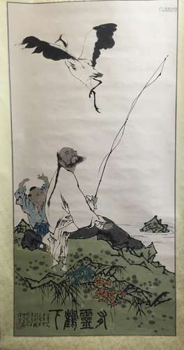 Chinese Ink/Color Scroll Painting