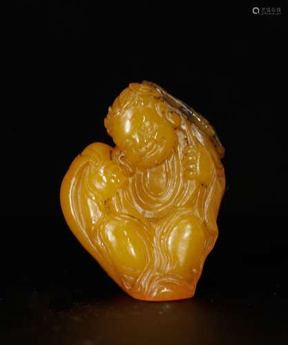 Chinese Soapstone Carved Seal