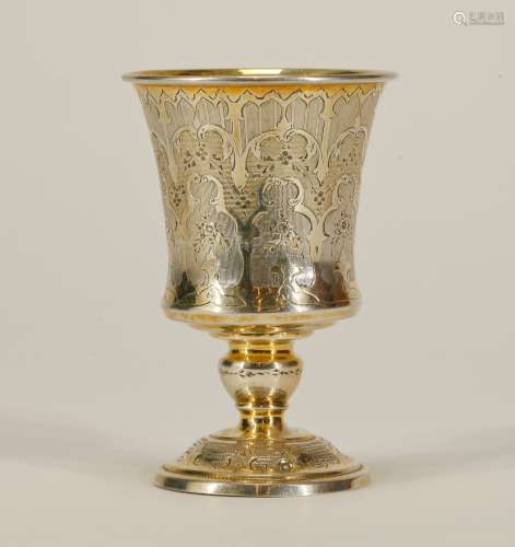 French Silver Kiddush Cup
