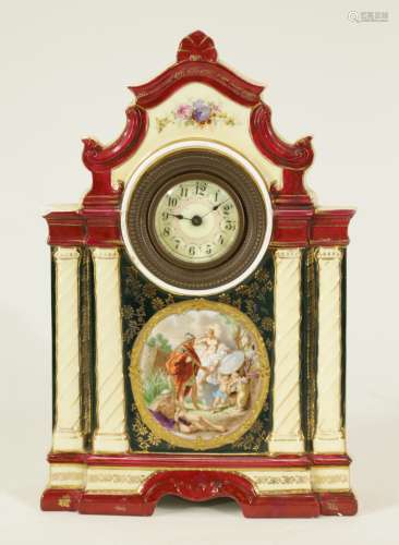 \\Royal Vienna Porcelain Clock