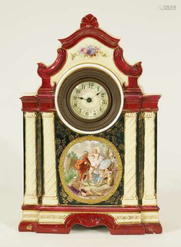 \\Royal Vienna Porcelain Clock