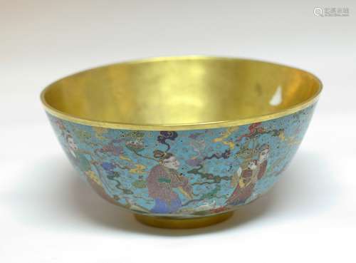 Chinese Enamel Bowl